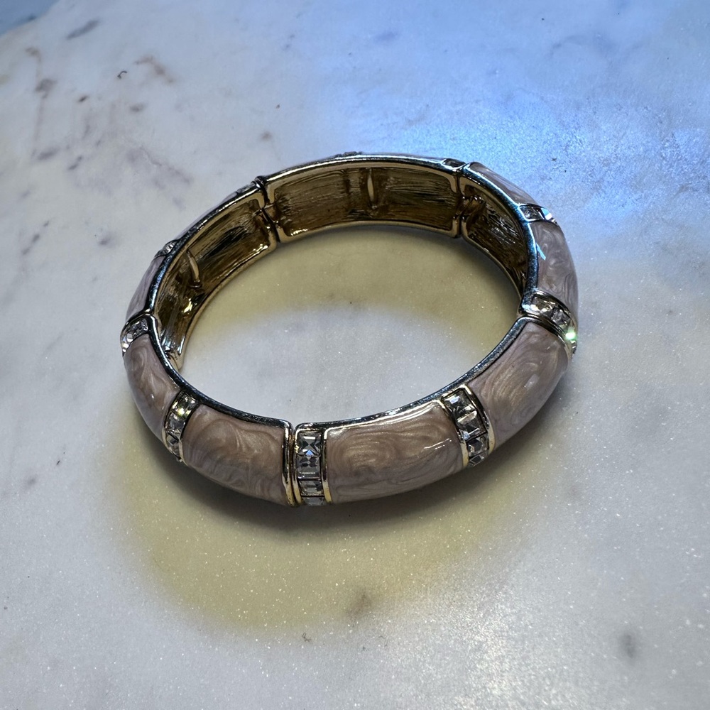 Park Lane Cuff Bombshell Bracelet Pink Diamond